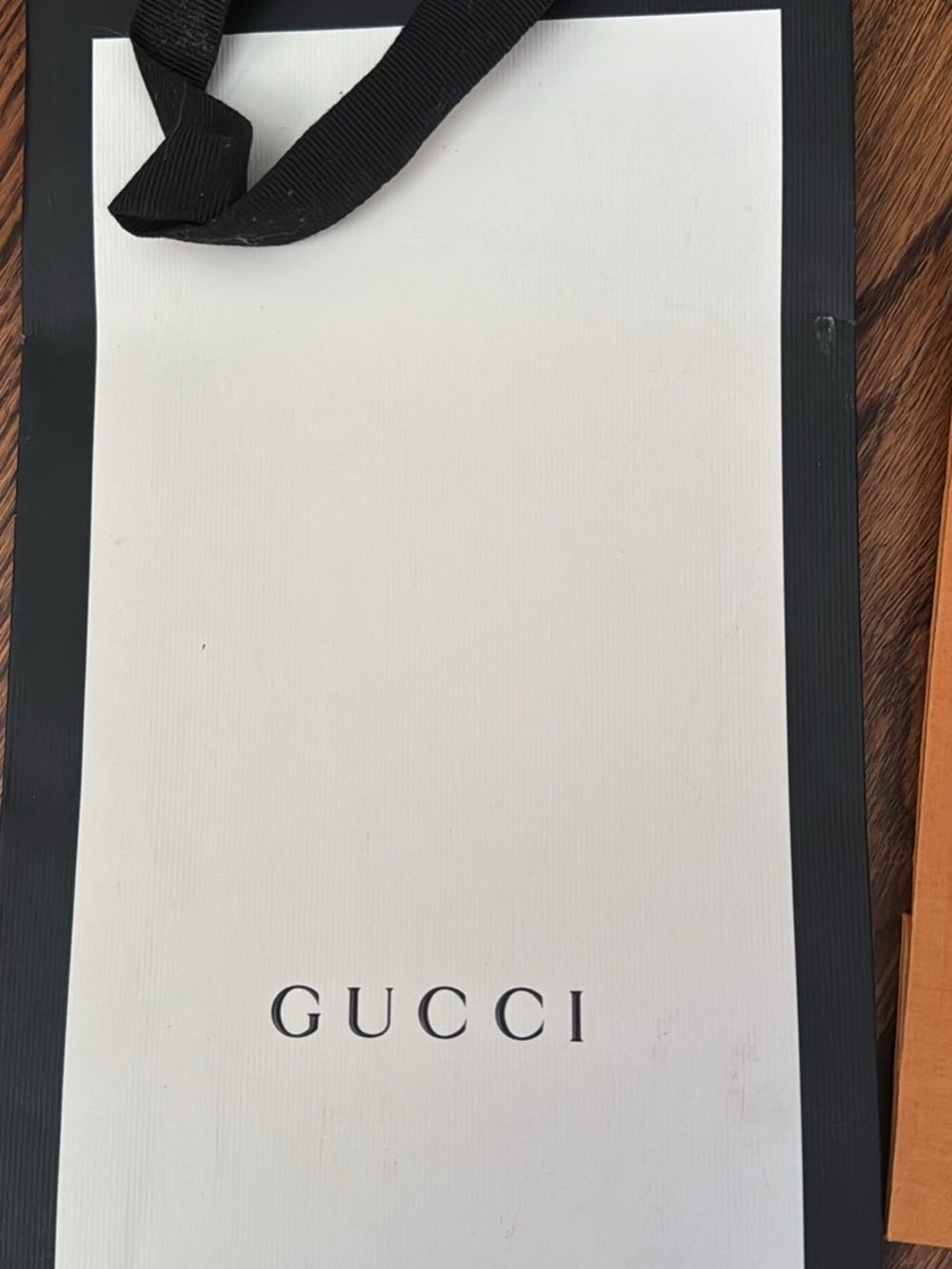 Gucci paper shopping/gift bag